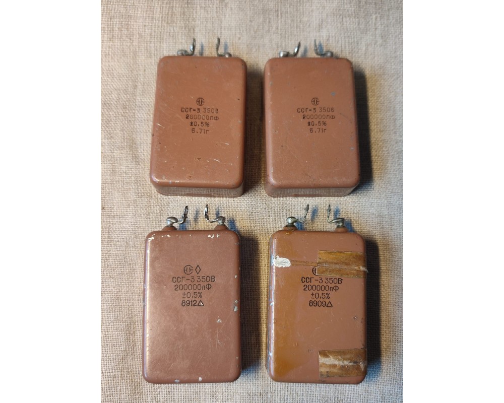 SSG-3  135000 -200000 pF Mica Capacitor 350 V