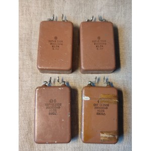 kit #1  Lot of 44 pcs.  used capasitors